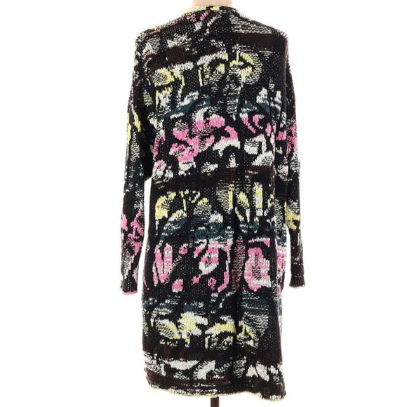 Free People Think Twice Technicolor Cardigan Sweater - Picture 3 of 11